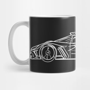 Bugatti Bolide supercar Mug